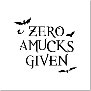 Zero Amucks Given Posters and Art